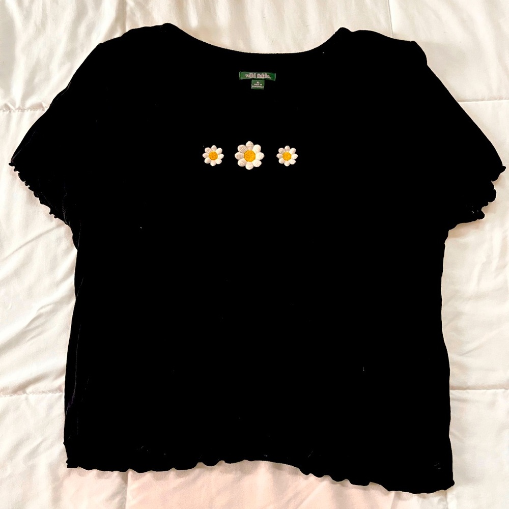 XL Daisy Crop Top